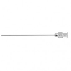 Menghini Liver Puncture Needle For Blind Lever Puncture - With Stopping Needle Stainless Steel, Needle Size Ø 1.0 x 35 mm